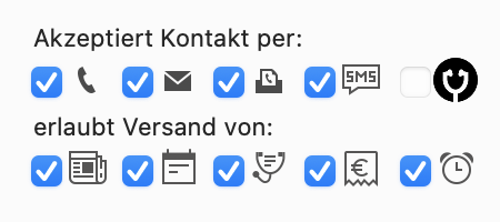 tomedo handbuch patientendetails kontakt versand 1