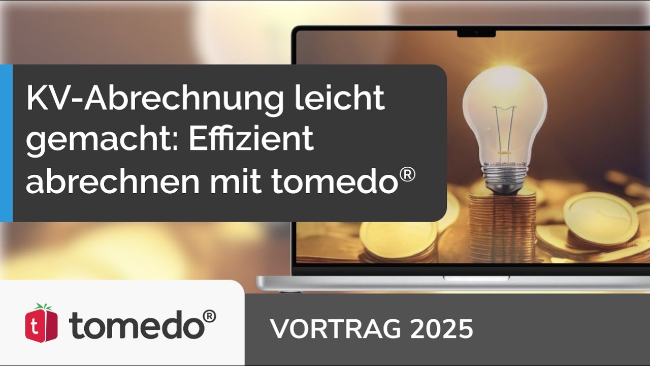 KV-Abrechnung leicht gemacht – effizient abrechnen mit tomedo®